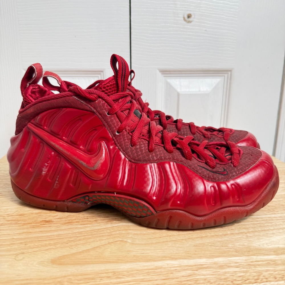 Nike Air Foamposite One Gym Red 2014 624041-603‎ Men's Size 11 Basketball
